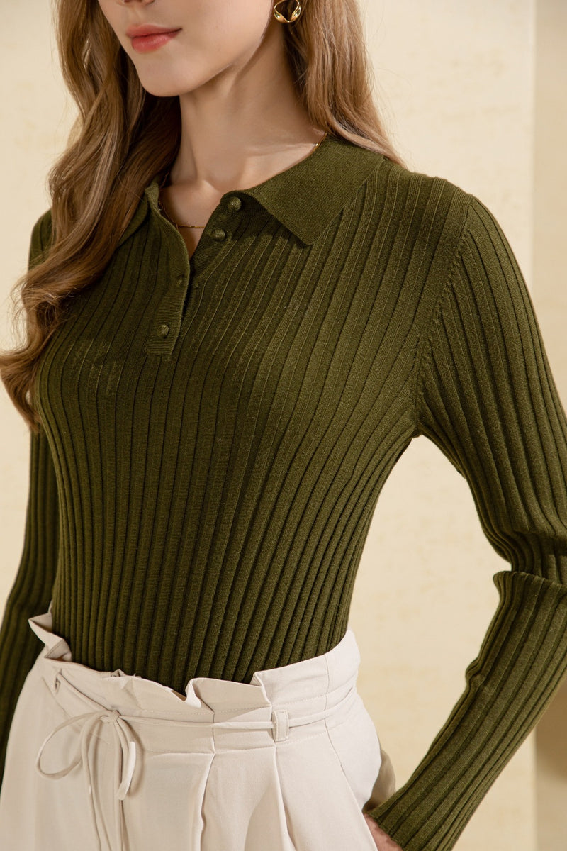 PHOEBE KNIT POLO