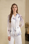 AERIN PRINTED BLOUSE