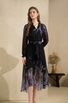 AERIN LONG SLEEVES LONG DRESS