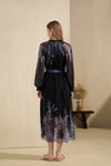 AERIN LONG SLEEVES LONG DRESS