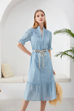 COLETTE LINEN DRESS