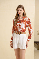 TALIA PRINTED BLOUSE