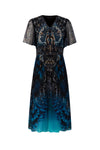 RABANNE PRINTED DRESS