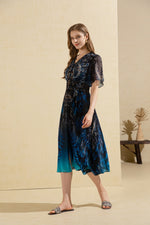 RABANNE PRINTED DRESS