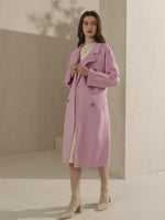 GWENYTH MERINO WOOL WRAP COAT