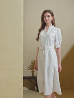 FELICE LINEN LONG DRESS