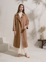 SELENA CAMEL WOOL COAT