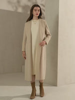 JANARA CASHMERE WRAP COAT