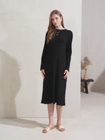 NYLA MERINO WOOL LONG DRESS