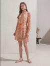 NATHALIE SILK DRESS