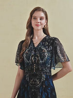 RABANNE PRINTED DRESS