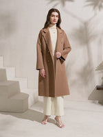 SERENA CAMEL WOOL COAT