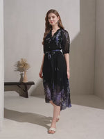 AERIN PRINTED LONG DRESS